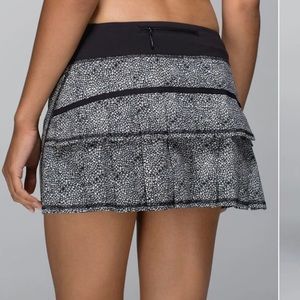 Lululemon Womens Run Pace Setter Tennis Skirt Size 8